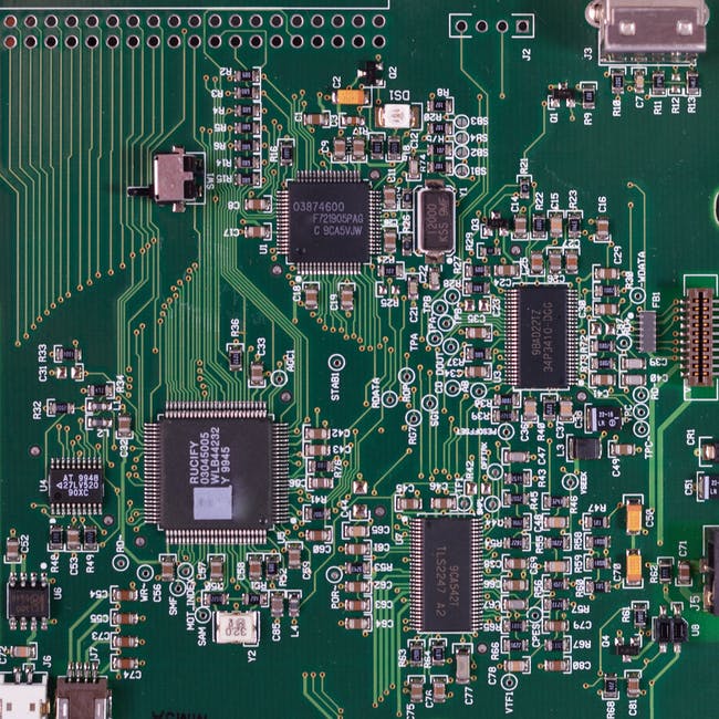 Simple Circuit Board Diagram