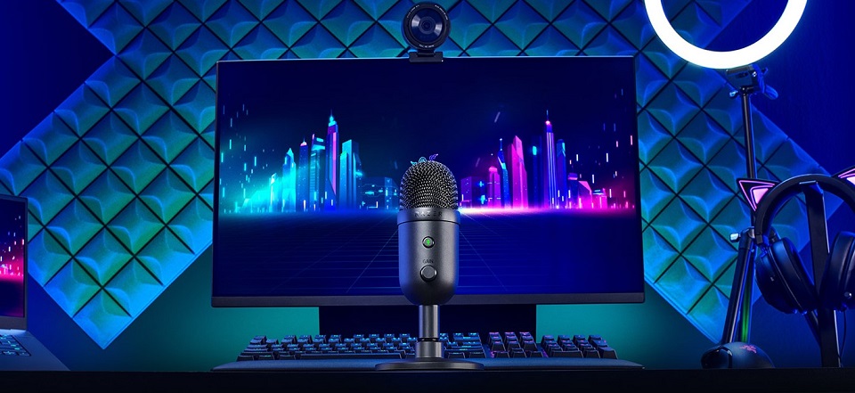 Razer Seiren V2 X USB 25mm Condenser Microphone Feature 1