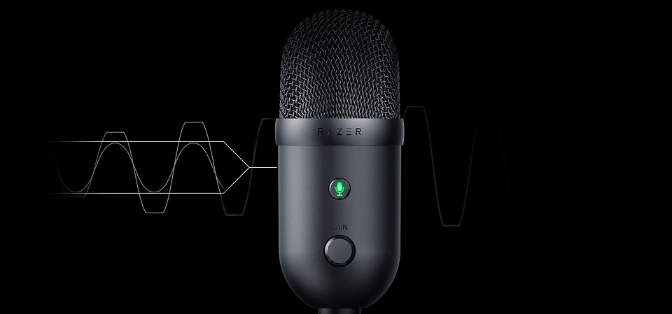 Razer Seiren V2 X USB 25mm Condenser Microphone Feature 3