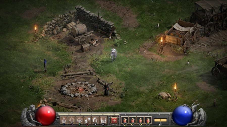 Diablo 2 Resurrected gameplay