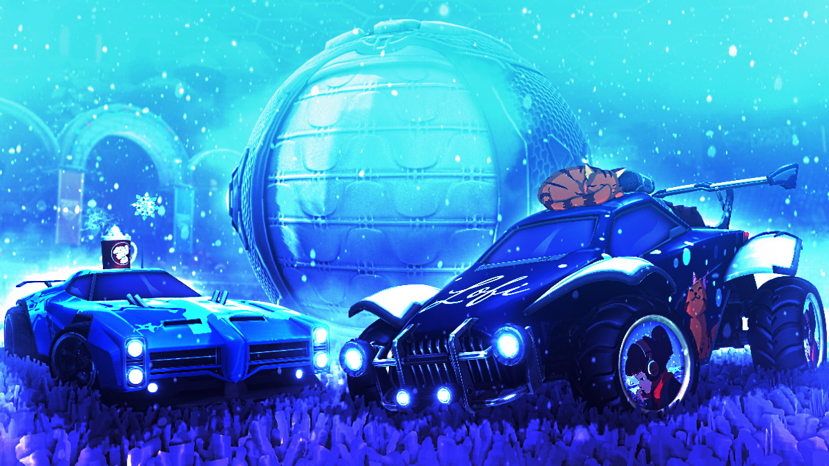 Rocket League Frosty Fest Key Art