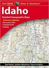 Idaho Atlas & Gazetteer Detailed Travel and Recreational Map