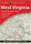 West Virginia Atlas & Gazetteer Detailed Travel and Recreational Map