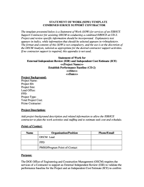 Contractor statement form - Contractor SOW Template - EIR & ICE.pdf - Department of Energy - energy