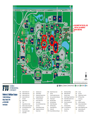 Fillable Online Campus Map - PDF File Fax Email Print - pdfFiller