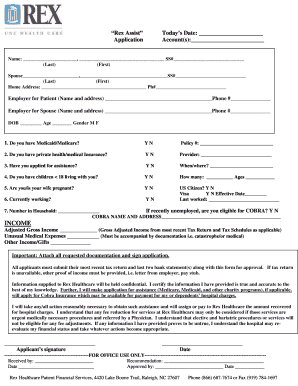 Fillable Online rexhealth w2 form Fax Email Print - pdfFiller