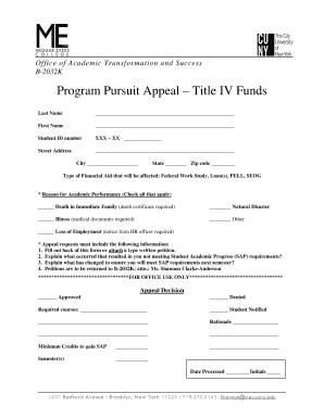 Fafsa form pdf - financial aid request form