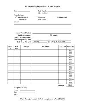 Bioengineering Purchase Order Form (pdf) - bioen utah