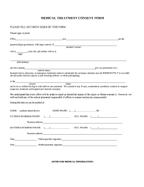 Fillable Online wheatonchristian Medical Consent Form - Wheaton ...