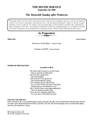 Catholic church hierarchy - THE DIVINE SERVICE September 20, 2009 The Sixteenth Sunday after Pentecost In the name of the Lord Jesus Christ, this church opens wide her doors and offers welcome to all who sin and need a Savior - redeemerpres