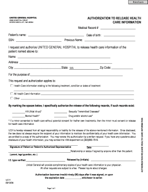 Fillable Online AUTHORIZATION TO RELEASE - Skagit Radiology Fax Email ...