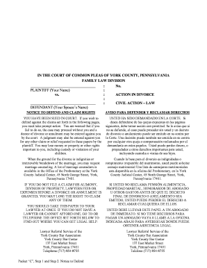 Affidavit of cohabitation sample philippines - YORK COUNTY NO FAULT DIVORCE FORMS AND INSTRUCTIONS