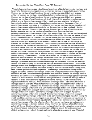 Common law affidavit texas - Common Law Marriage Affidavit Form Texas PDF a6886a67e6e1b53626415603dc0053f4. Common Law Marriage Affidavit Form Texas