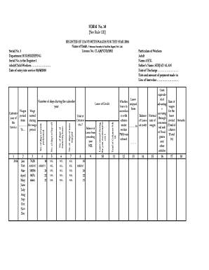 Form 14 Leave With Wages - Fill Online, Printable, Fillable, Blank ...