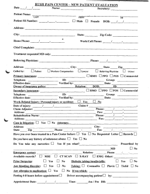 Fillable Online FREE 8+ Sample Patient Counseling Forms in PDF WORD Fax ...