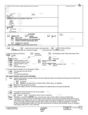 California family law