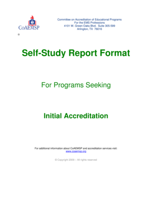 Welcome letter format in word - Self-Study Report Format - bhc