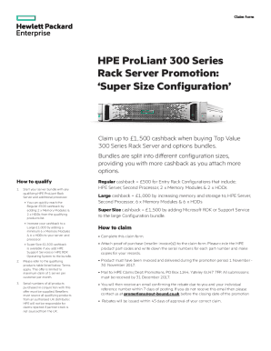 Fillable Online HPE Rack Servers, Rack Optimized for the Hybrid World ...