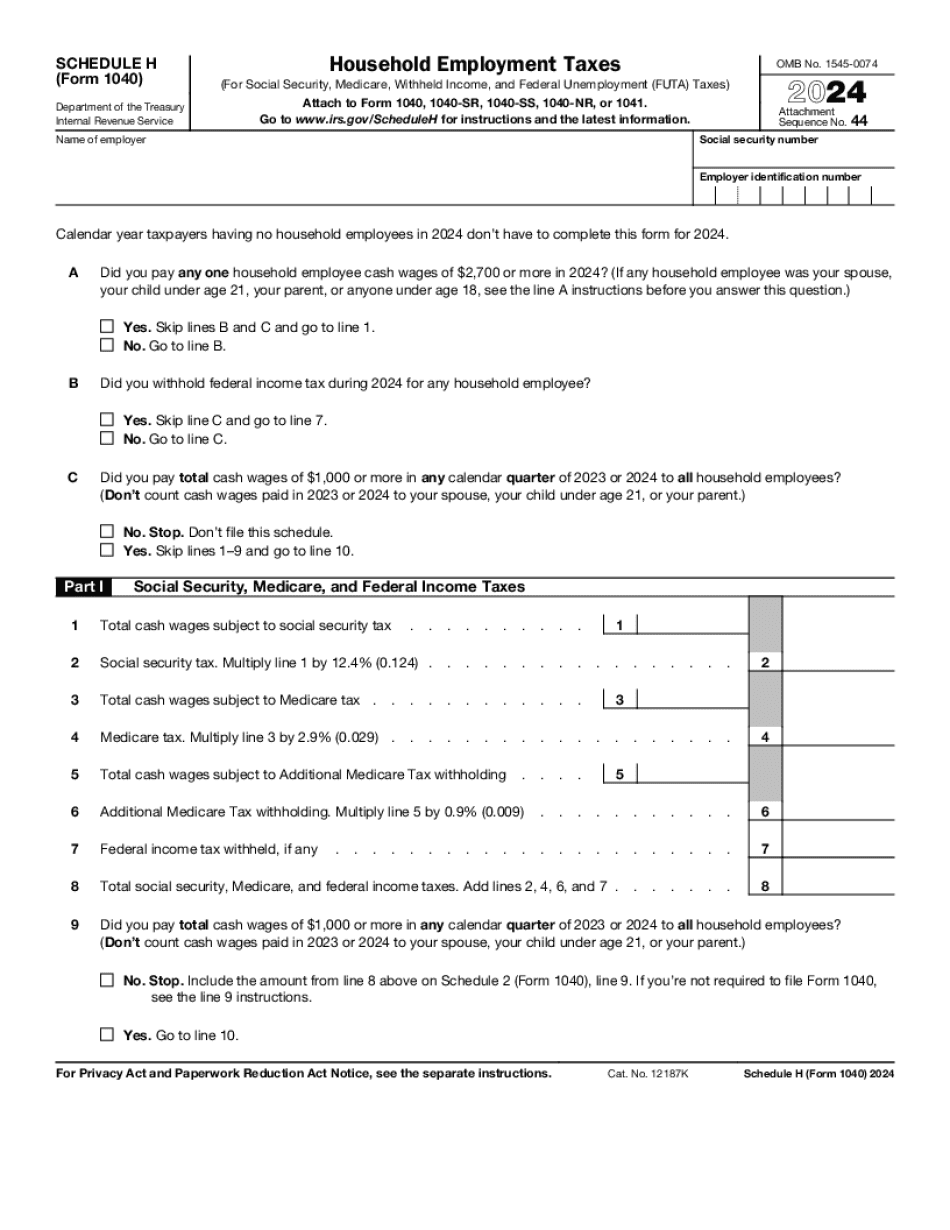 2024 form 1040 schedule 5