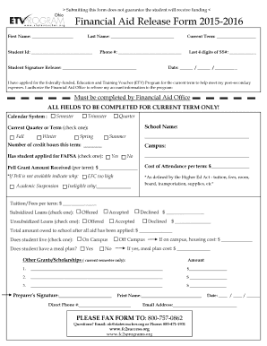 Financial Aid Release Form 2015-2016 - fc2sprograms