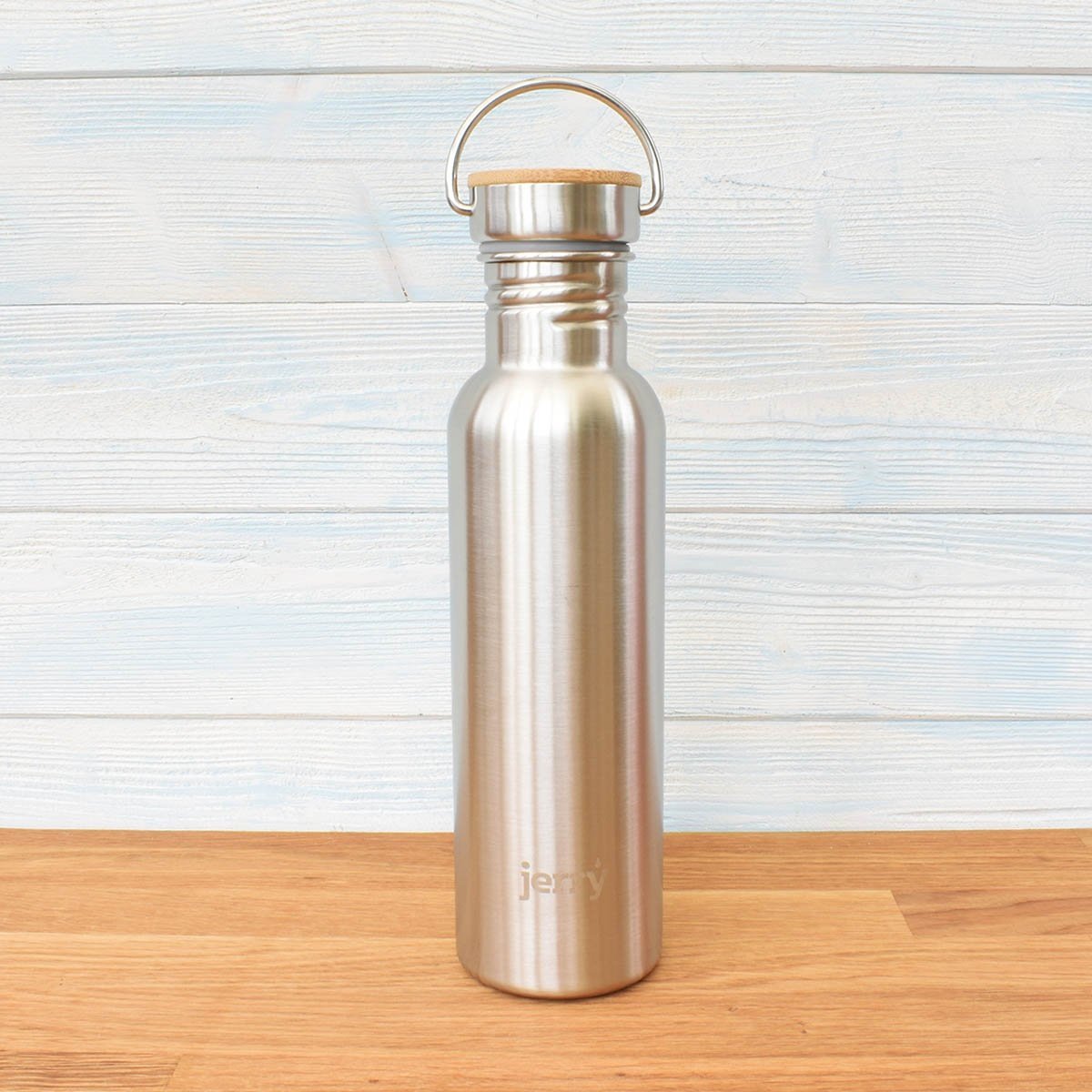 Stainless Steel Water Bottle 750ml - Jerry Bottle | Peace With The Wild