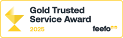 Feefo Gold Trusted Service Award 2025