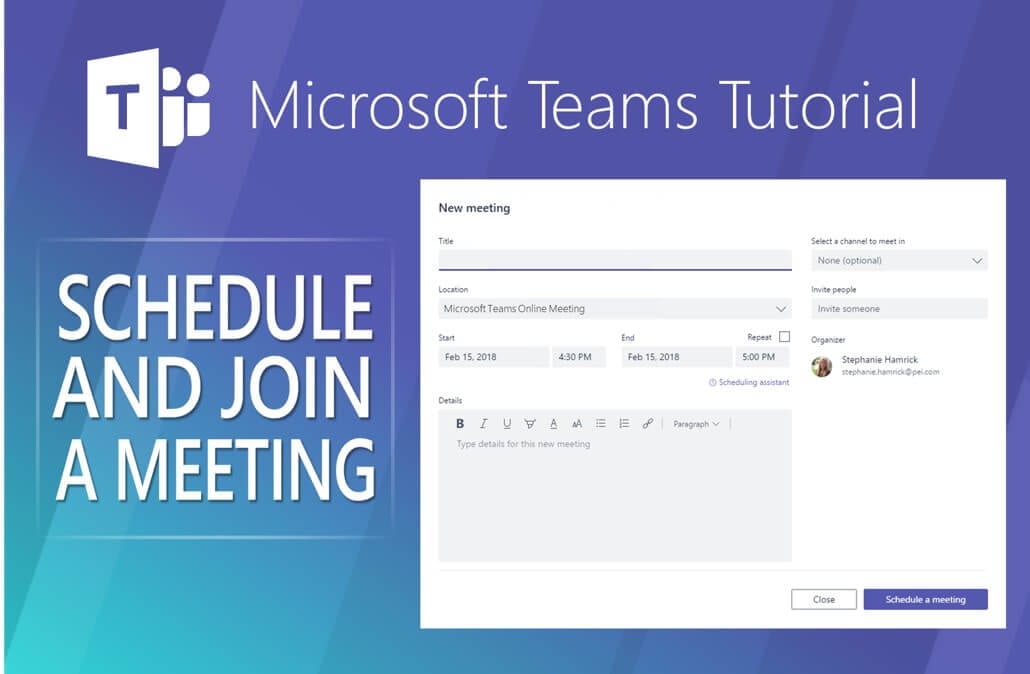 How To Schedule A Meeting In Microsoft Teams On Mac - Printable Templates