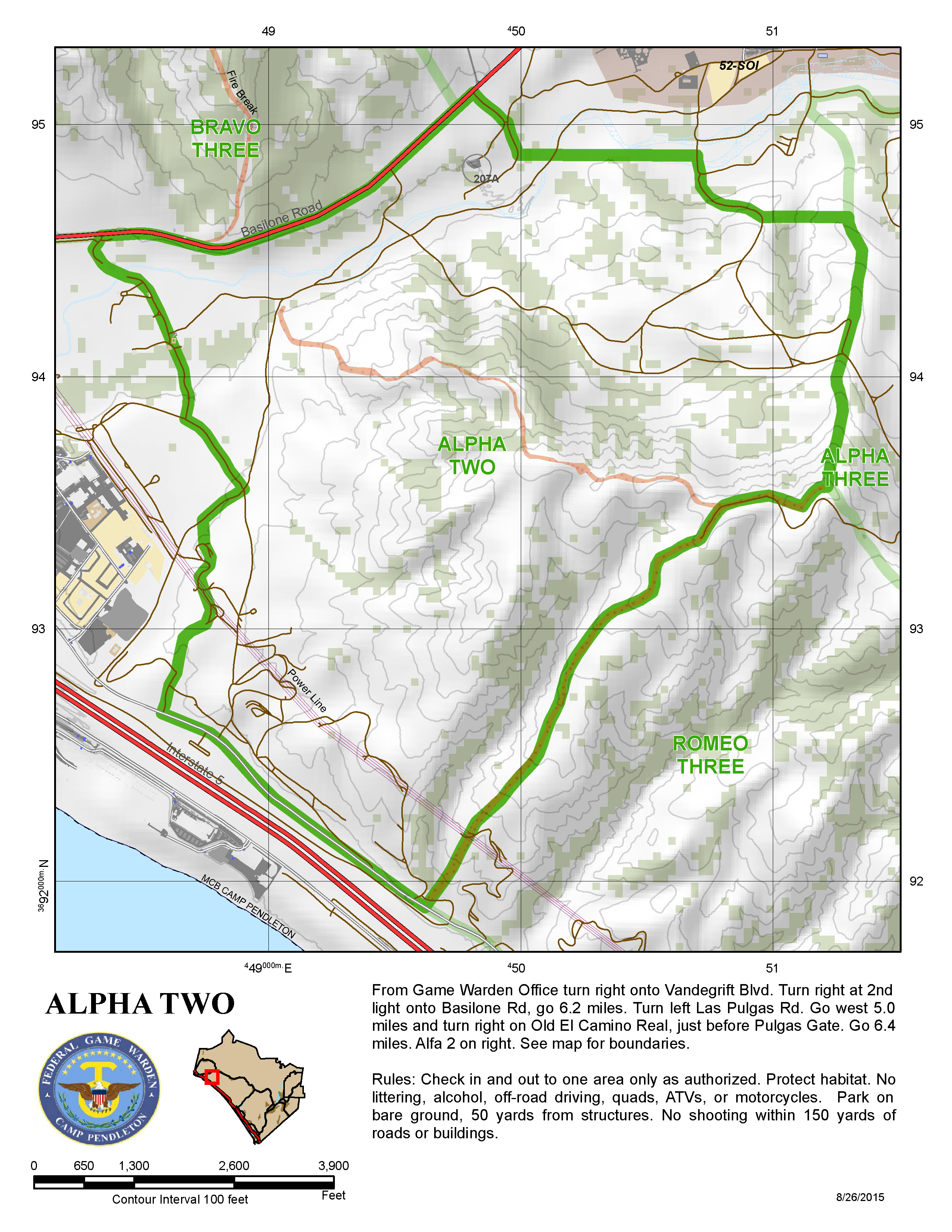 Maps Of Camp Pendleton