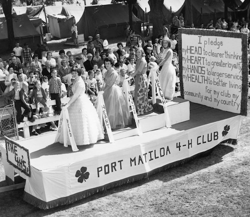 Vintage photos of the Centre County Grange Encampment and Fair