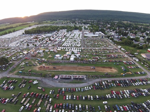 Vintage photos of the Centre County Grange Encampment and Fair