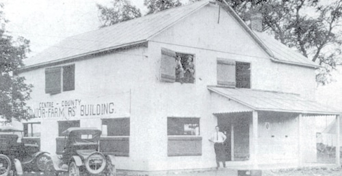 Vintage photos of the Centre County Grange Encampment and Fair