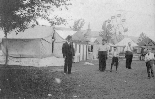 Vintage photos of the Centre County Grange Encampment and Fair