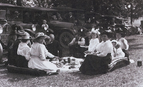 Vintage photos of the Centre County Grange Encampment and Fair