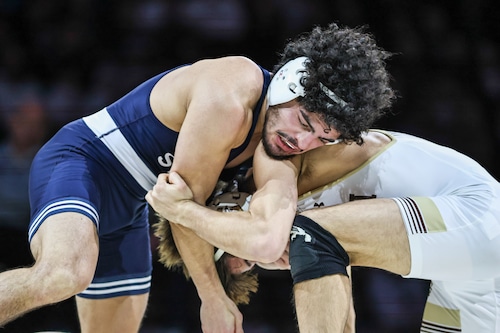 Lehigh wrestling vs. Penn State on Dec. 8, 2024