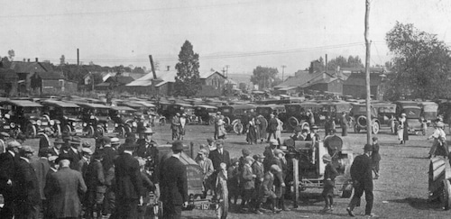 Vintage photos of the Centre County Grange Encampment and Fair