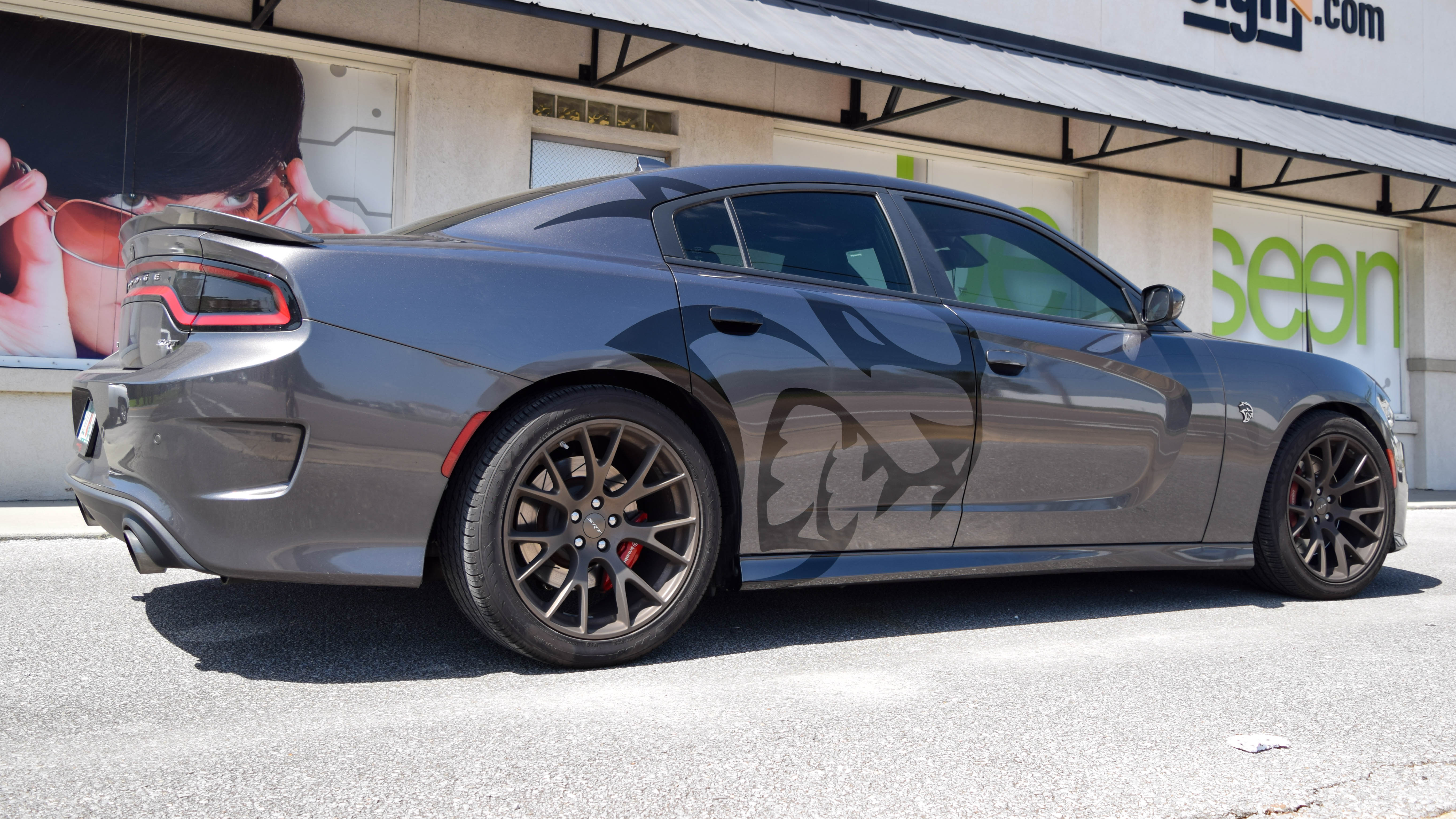 Dodge Hellcat graphics 