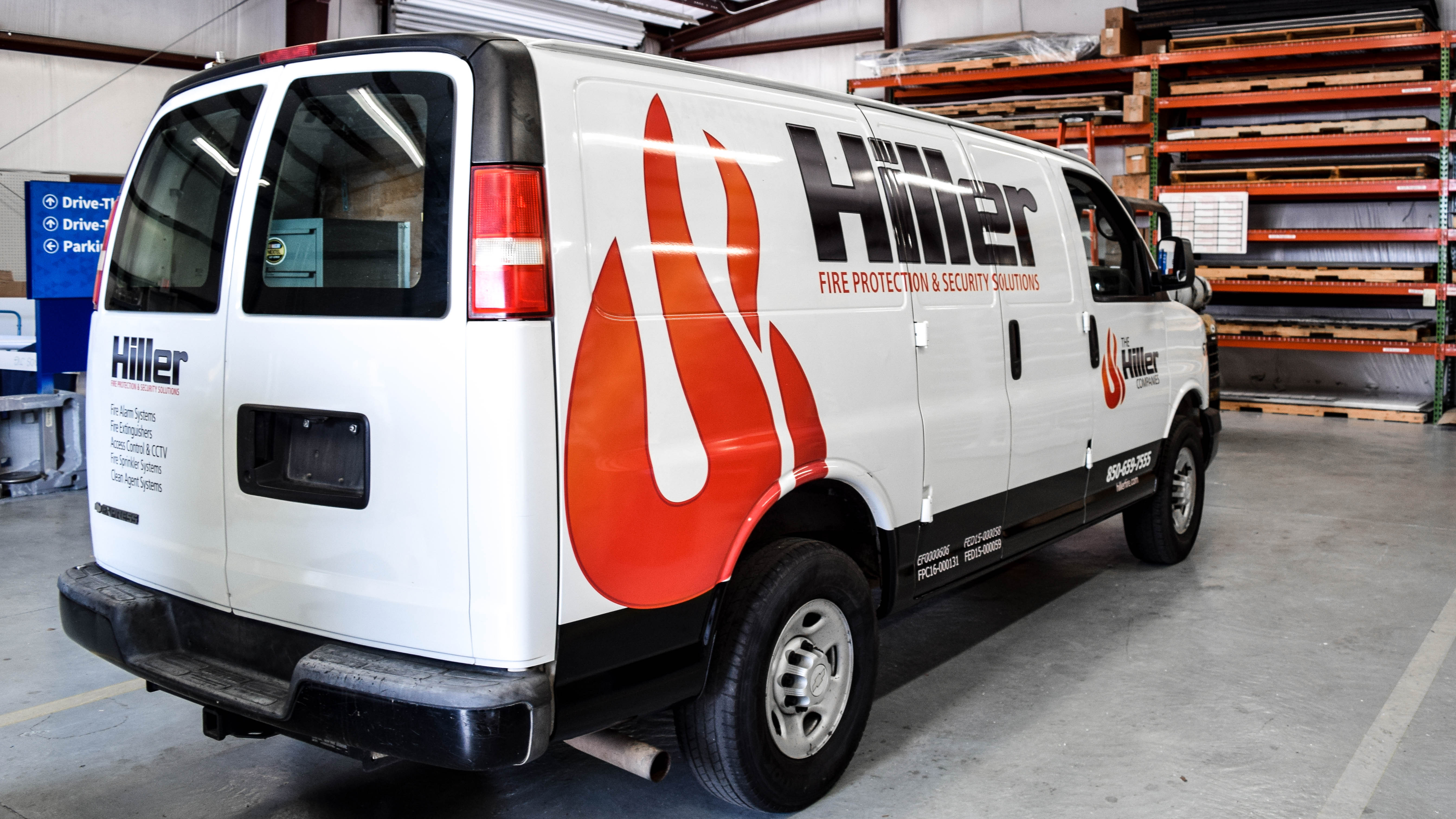 Hiller van wrap