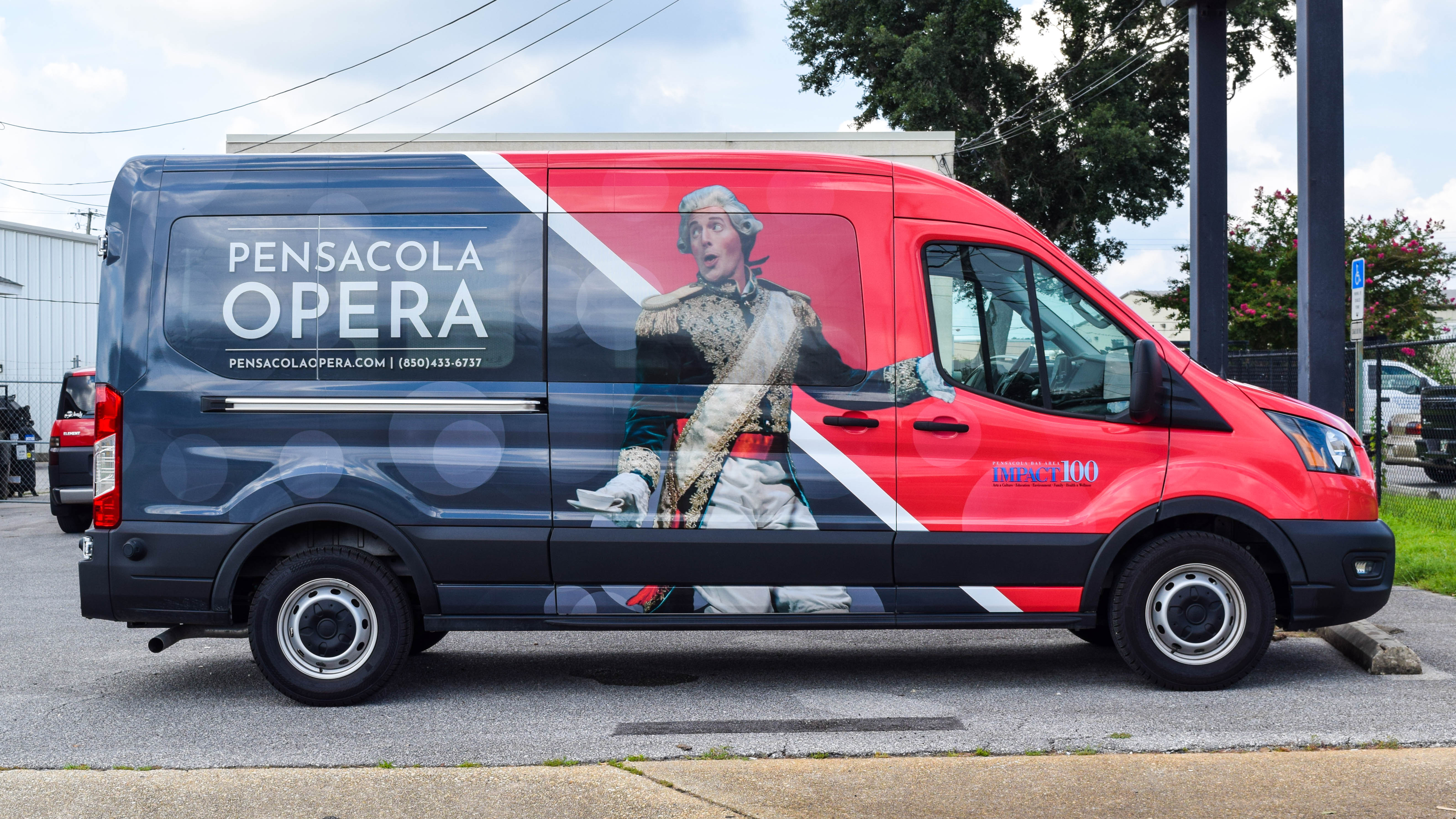 Van Wrap for Pensacola Opera by Pensacola Sign & Graphics