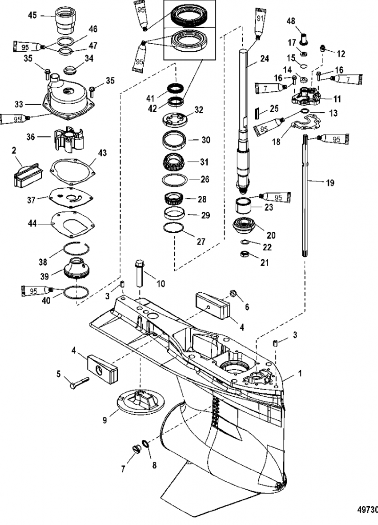 Outboard Engine Parts Diagram