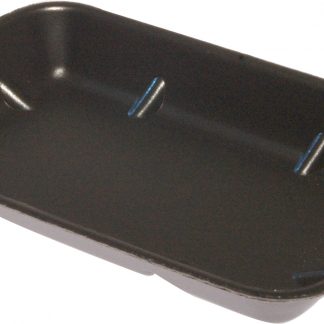 FOAM TRAY 8X5 BLACK DEEP