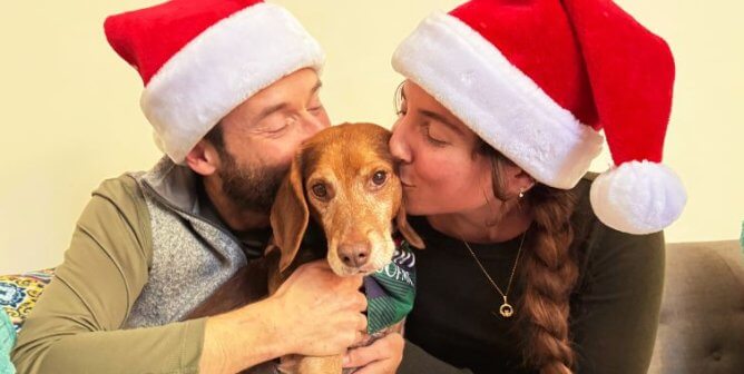 Dan and Katherine with Copper