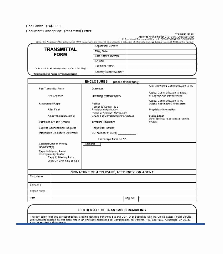 Material Transmittal form Awesome Letter Of Transmittal 40 Great Examples &amp; Templates