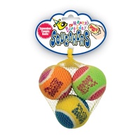 KONG AirDog Squeaker Birthday Balls Medium - 3 Pack