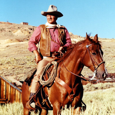 john wayne cowboy poster