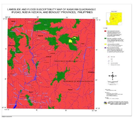 landslide hazard map