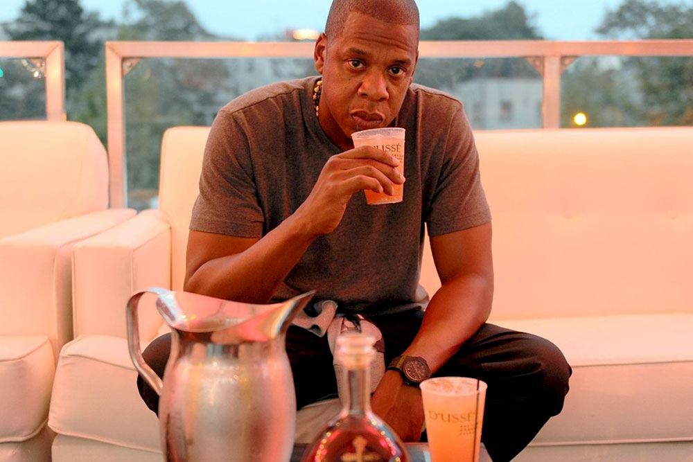 Jay-Z drinks D’Ussé