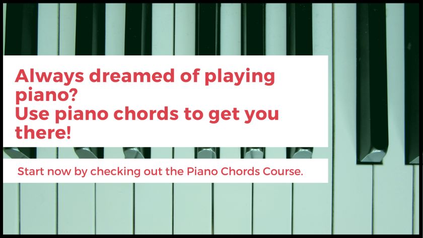 Piano Chords Course Banner