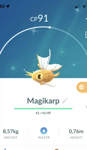 SHINY MAGIKARP POKEMON Trade Go Same day/ 30 Day Pokémon Gyarados Gen1 ...