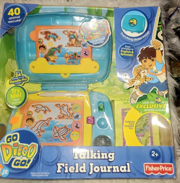 FISHER PRICE GO Diego Talking Field Journal New in box.Rare £63.46 ...