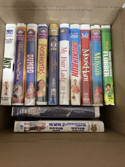 13 VHS LOT Disney Warner Bros Universal DreamWorks $10.00 - PicClick